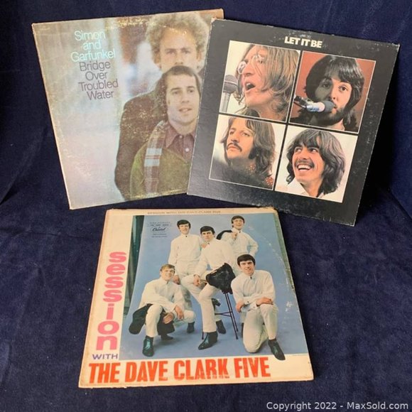 3 LP's including Beatles Let it Be - Picture 1 of 11